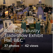 Building Industry Tradeshow Exhibit Hall